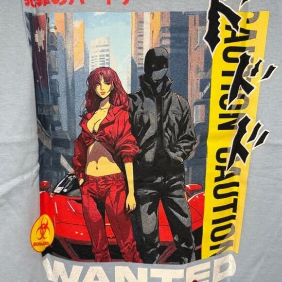 Men’s Anime XL T-shirt, NWT - Picture 1 of 4